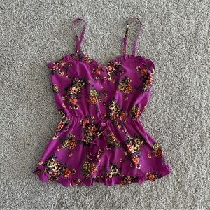 Candie’s floral print top